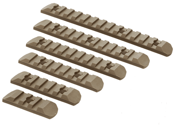 KeyMod/MLOCK Polymer Rail Set