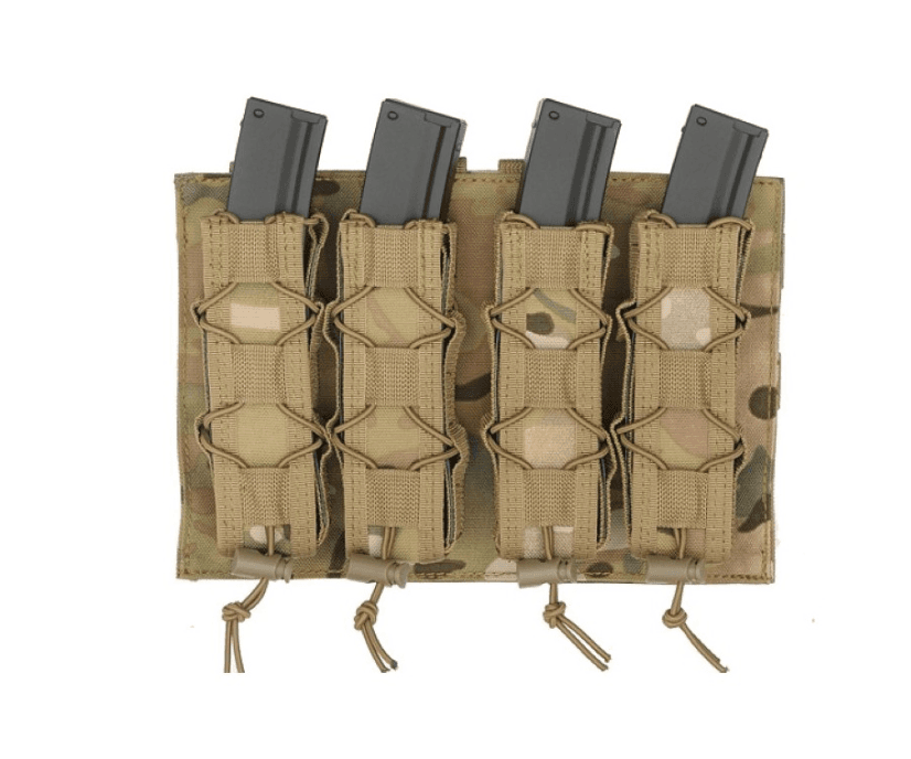 quad molle pouch for MP5 MP7 MP9 & Kriss vector Magazine - Multicam